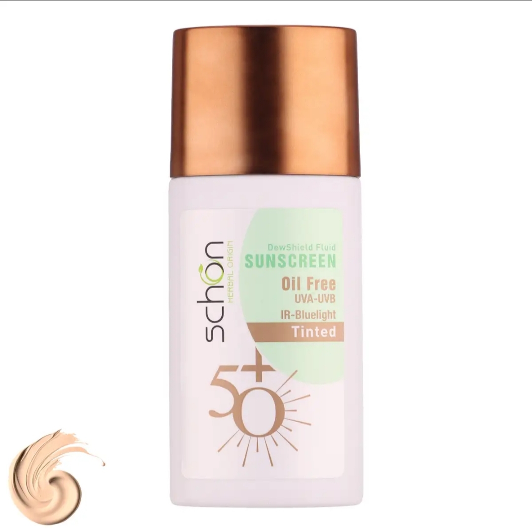 ضد آفتاب رنگی فلوئیدی شون Tinted با SPF 50 حجم 50 میلی لیتر
